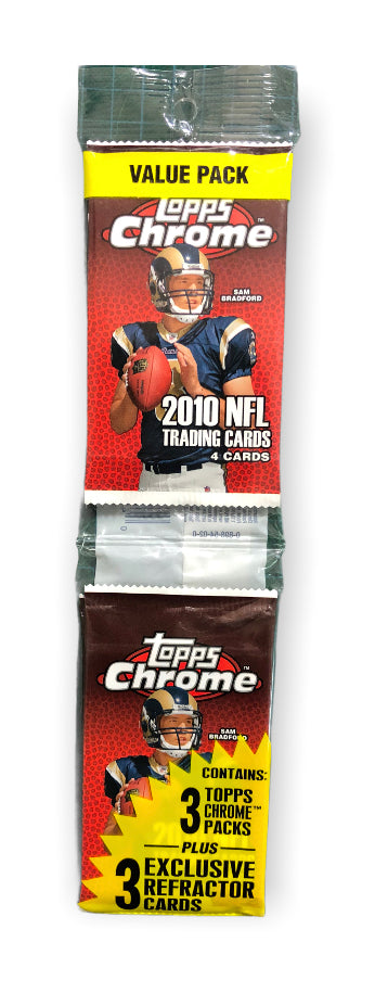 2010 Topps Chrome Football Value Pack