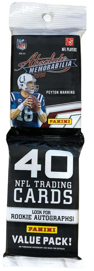 2010 Panini Absolute Memorabilia Football Value Packs