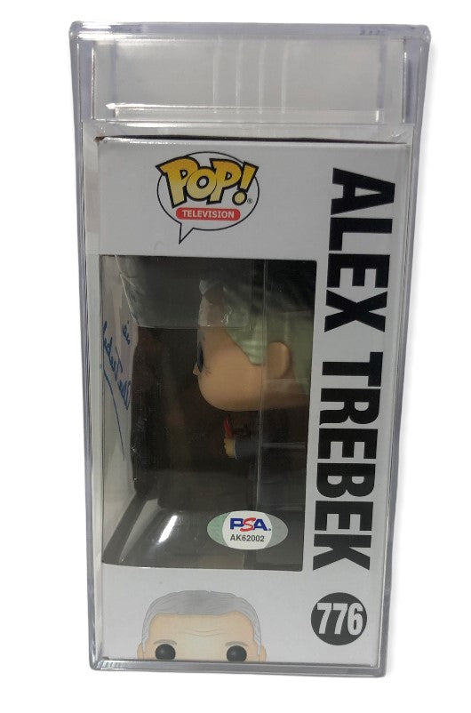 Alex Trebek Autographed Funko Pop (PSA)