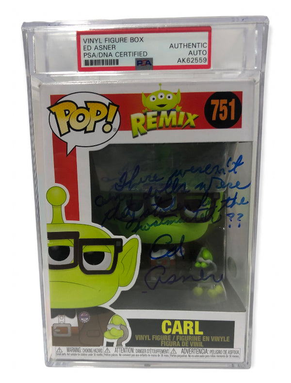 Ed Asner Autographed Dinsey Remix Funko Pop  (PSA)