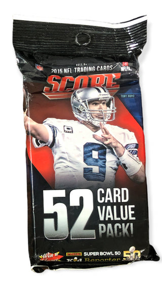 2015 Panini Score Football 52 card value pack