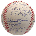 American League & National League MVP Winners Autographed Baseball (PSA)