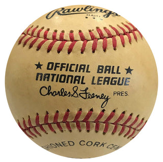 Bill Madlock Autographed Official National League Baseball