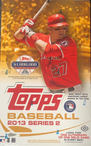 2013 Topps Series 2 Baseball Factory Sealedl Hobby Box