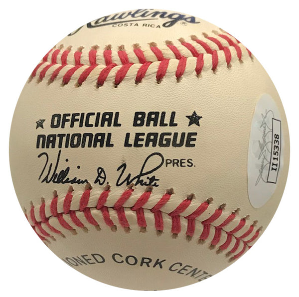 Robert Klein Autographed Official National League Baseball (JSA)