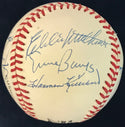 500 Homerun Club Autographed Baseball 11 Signatures (JSA)