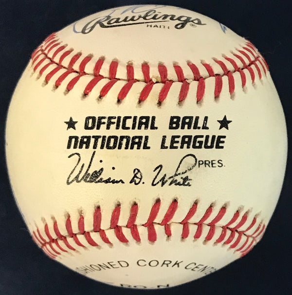 500 Homerun Club Autographed Baseball 11 Signatures (JSA)