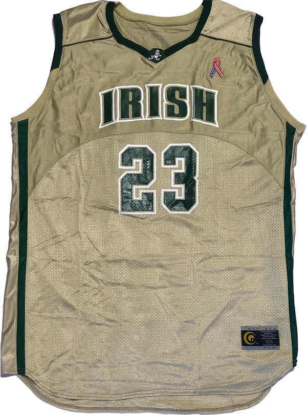 LeBron James Game Used St. Vincent-St. Mary Irish High School Jersey (MEARS)