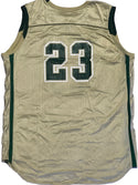 LeBron James Game Used St. Vincent-St. Mary Irish High School Jersey (MEARS)