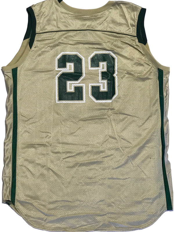 LeBron James Game Used St. Vincent-St. Mary Irish High School Jersey (MEARS)