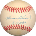 Harmon Killebrew "573 HR'S" Autographed Baseball (JSA)