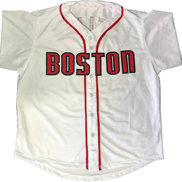 Bill Mueller "03 AL Batting Champ .326 04 WS Champs" Autographed Boston Red Sox Jersey