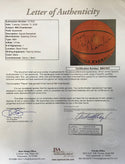 Wilt Chamberlain Autographed Spalding Leather Basketball (JSA)