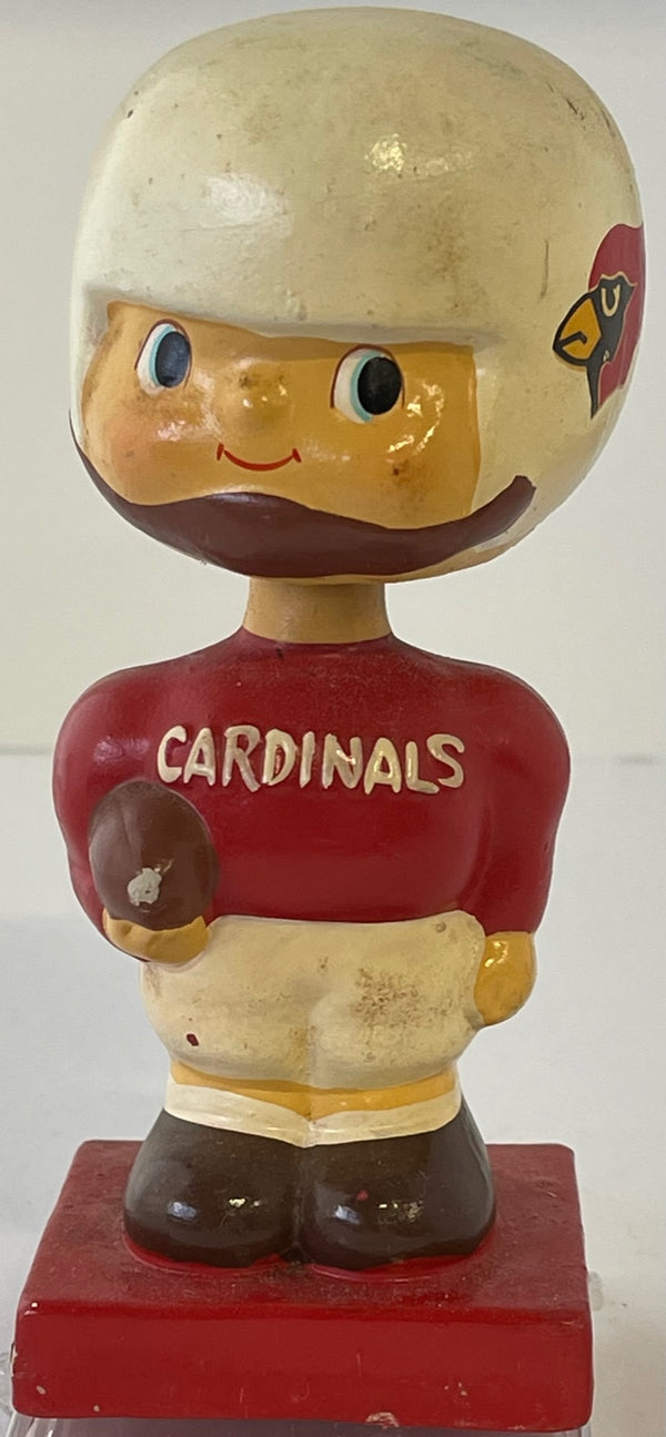 1960's St Louis Cardinals Mascot Vintage Bobble Head Nodder Red Base