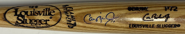 Cal Ripken Jr. Autographed Louisville Slugger P72 Bat (JSA)