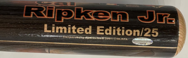 Cal Ripken Jr. Autographed Commemorative Limited Edition Bat (JSA)