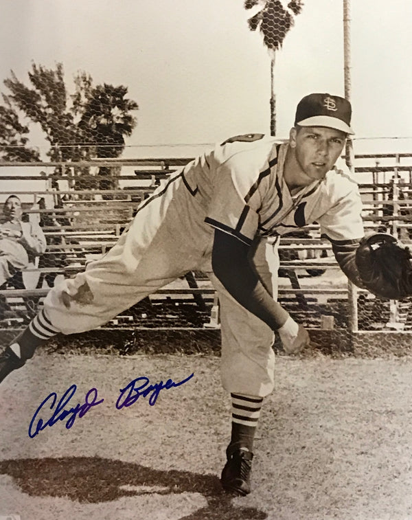 Cloyd Boyer Autographed 8x10 Photo