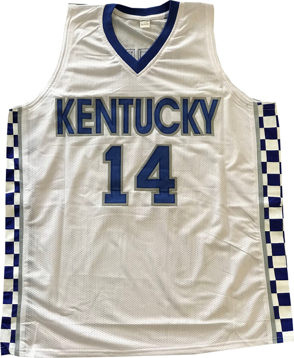 Tyler Herro Autographed Kentucky Wildcat Custom White Jersey (JSA)