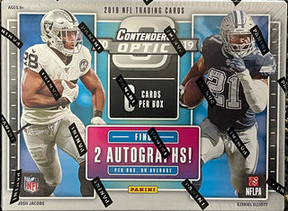 2019 Panini Contenders Football 1st Off The Line FOTL Hobby Box