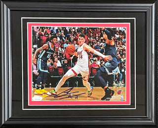 Tyler Herro Autographed Framed 8x10 Photo (JSA)