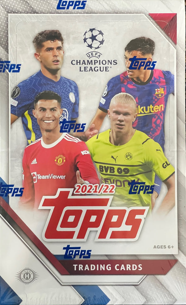 2021/22 Topps UEFA Champions League Collection Soccer Hobby Box