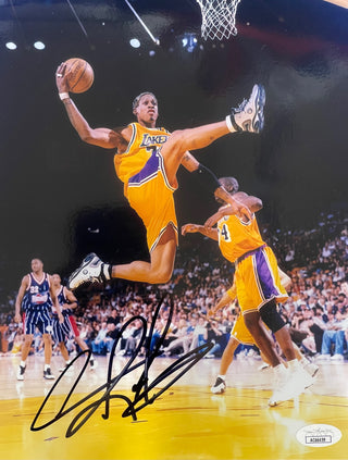 Dennis Rodman Autographed 8x10 Basketball Photo (JSA)