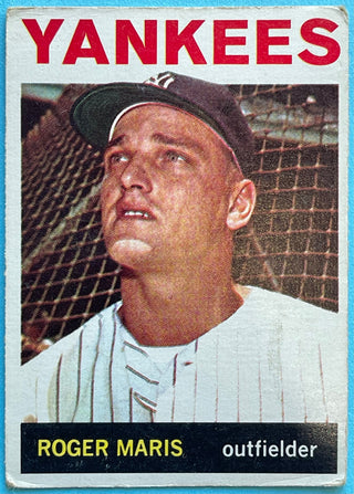 Roger Maris 1964 Topps Baseball Card #225