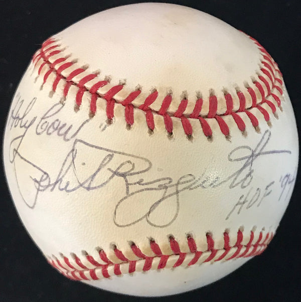 Phil Rizzuto Autographed Official Baseball (JSA)