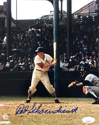 Red Schoendienst Autographed 8x10 Baseball Photo (JSA)