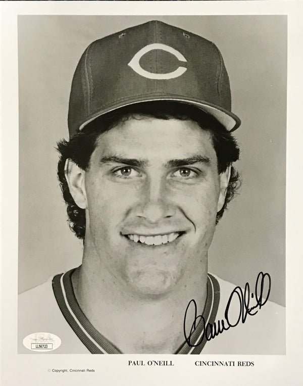 Paul O'Neill Autographed 8x10 Baseball Photo (JSA)