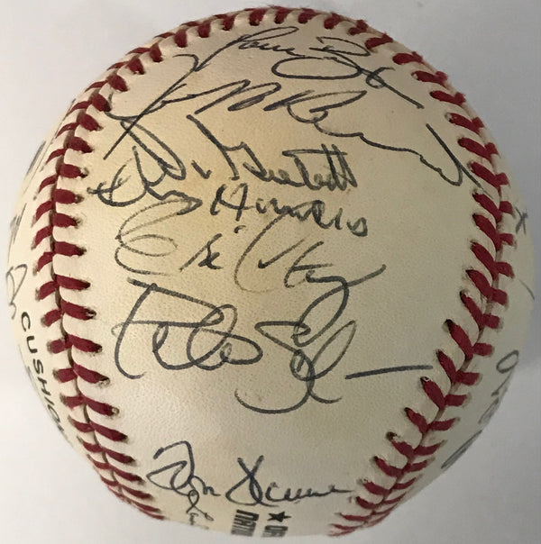 1996 Cincinnati Reds Autographed Official Baseball