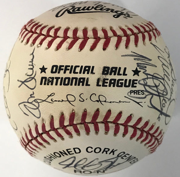 1996 Cincinnati Reds Autographed Official Baseball