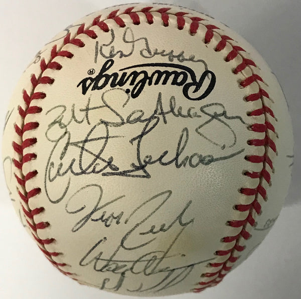 1996 Colorado Rockies Autographed Official Baseball