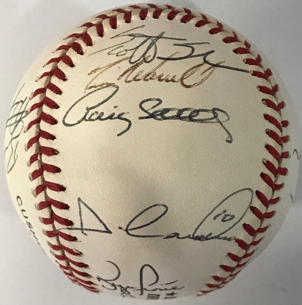 1996 San Diego Padres Autographed Official Baseball