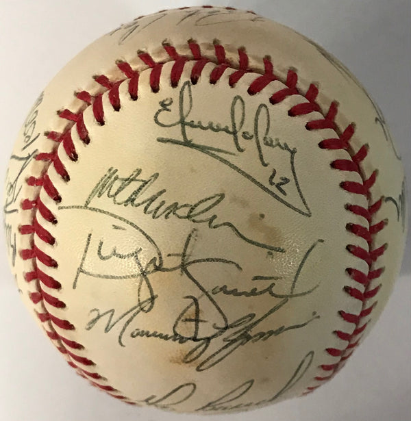 1996 Atlanta Braves Autographed Official Baseball