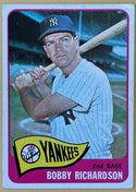 1965 Topps Bobby Richardson New York Yankees Baseball Card #115