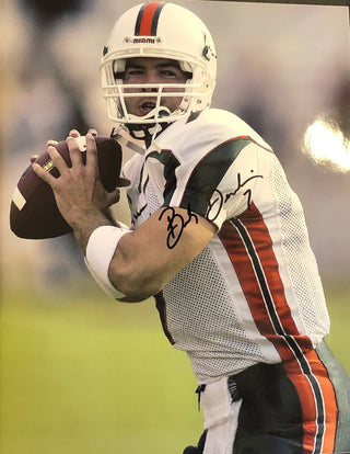 Brock Berlin Autographed 8x10 Football Photo