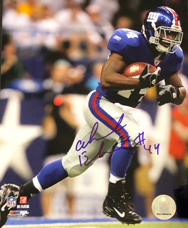 Ahmad Bradshaw Autographed 8x10 Football Photo