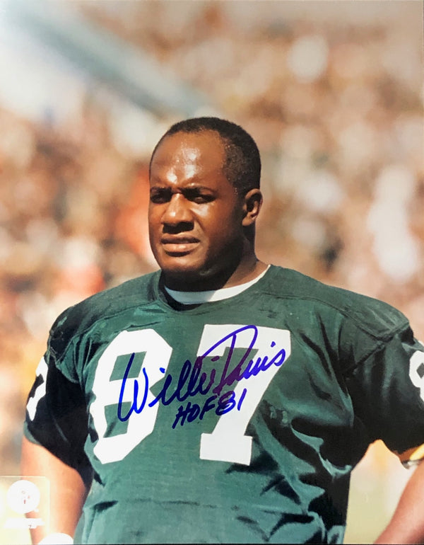 Willie Davis Autographed 8x10 Football Photo