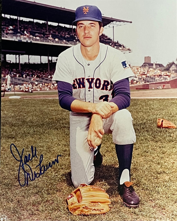 Jack DiLauro Autographed New York Mets 8x10 Photo