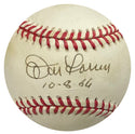 Don Larsen "10-8-56" Autographed Baseball (PSA)