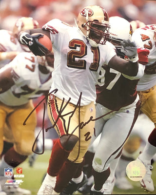 Frank Gore Autographed 8x10 Photo