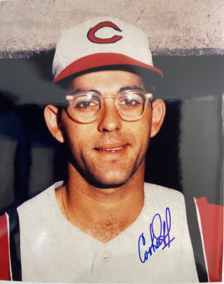 Cookie Rojas Autographed Cincinnati Reds 8x10 Photo