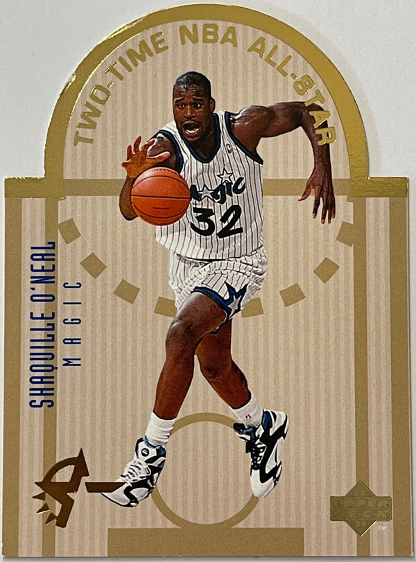 Shaquille O'Neal 1993-94 All Star Die-Cut Card #E13