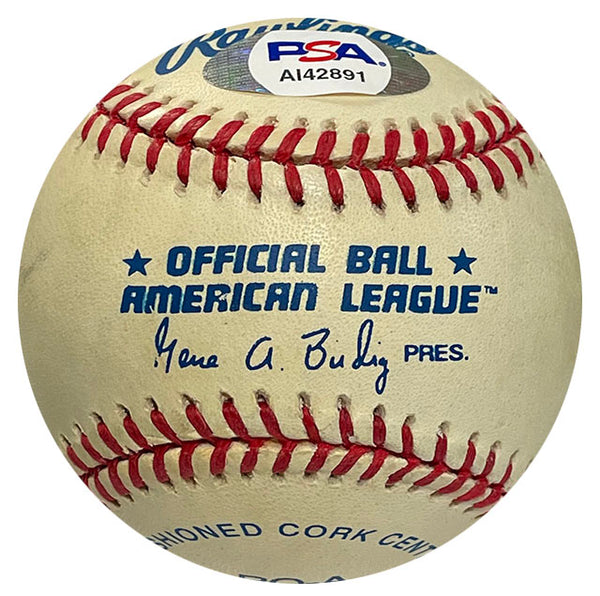 Al Downing "NY Yankees 1961-1969" Autographed Baseball (PSA)