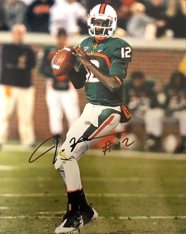 Jacory Harris Autographed 8x10 Photo