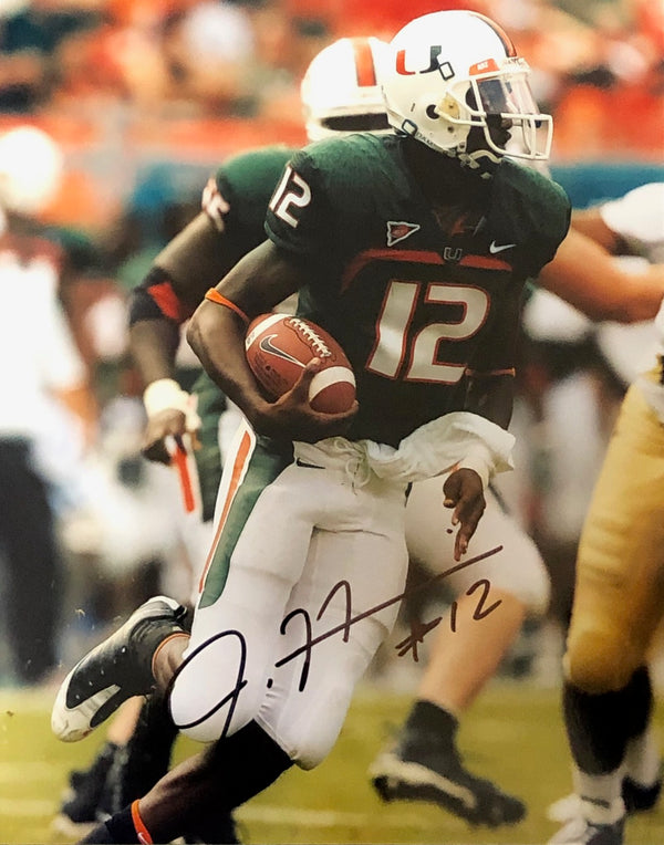 Jacory Harris Autographed 8x10 Photo