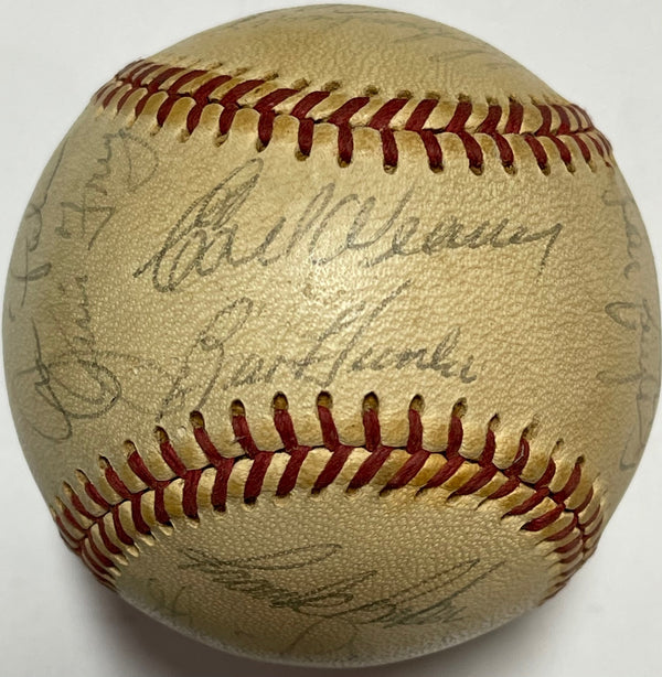 1973 Baltimore Orioles Team Signed Baseball