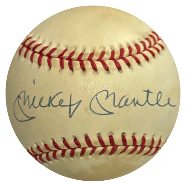 Mickey Mantle Autographed Baseball (UDA)