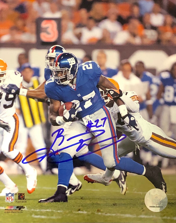 Brandon Jacobs Autographed 8x10 Photo